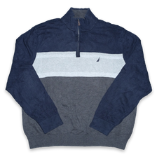 Vintage Nautica Q-Zip Sweater Large / XLarge - Double Double Vintage
