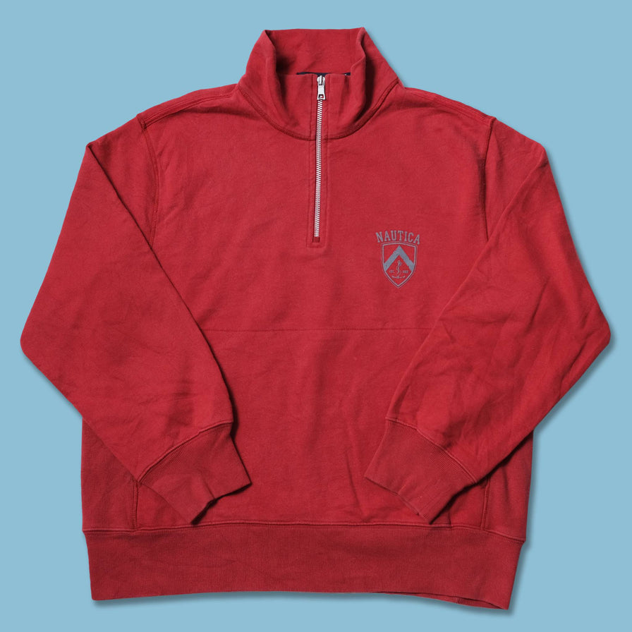 Vintage Nautica Q-Zip Sweater Medium