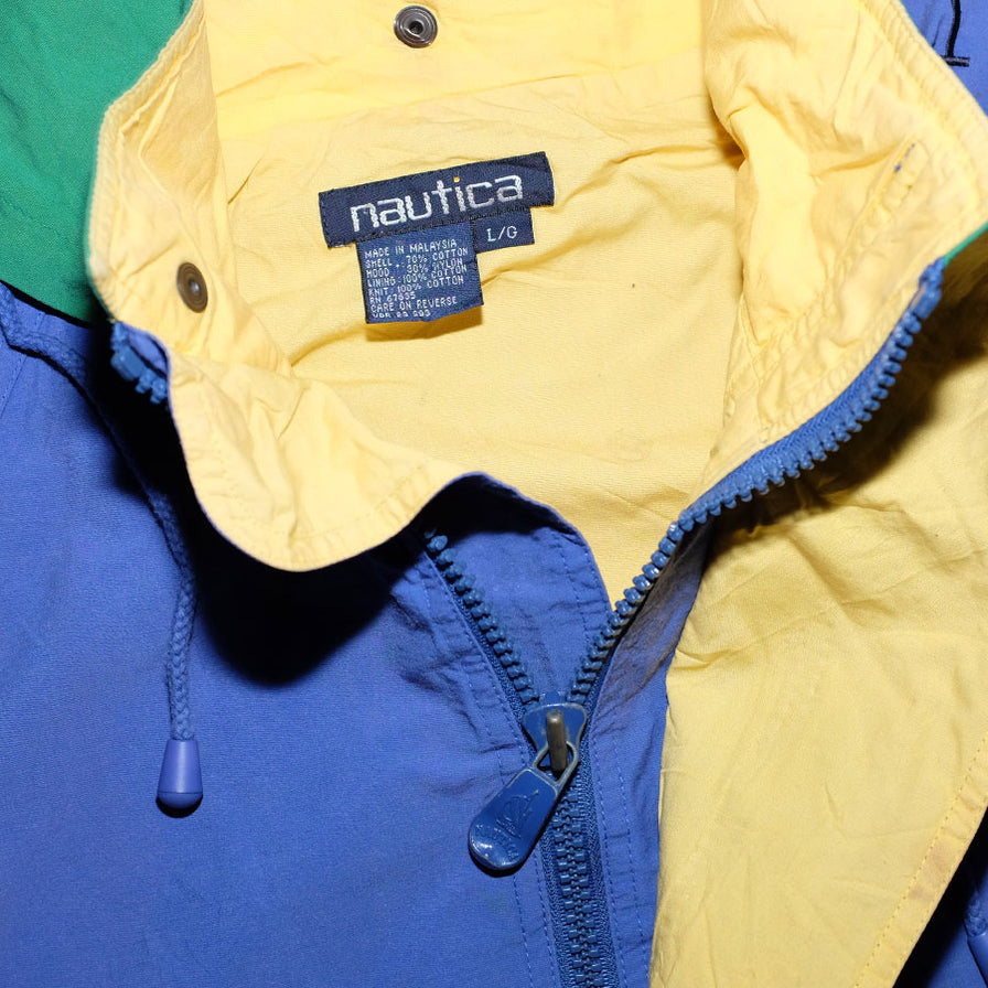 Vintage Nautica Weather Jacket Large - Double Double Vintage