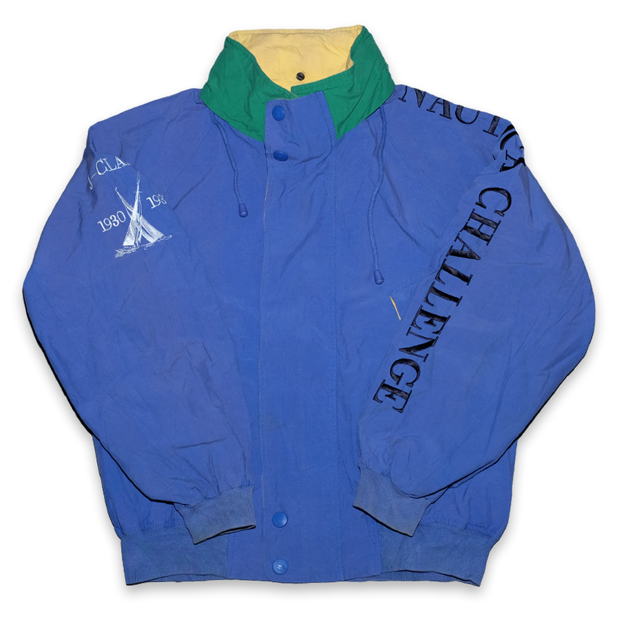 Vintage Nautica Weather Jacket Large - Double Double Vintage