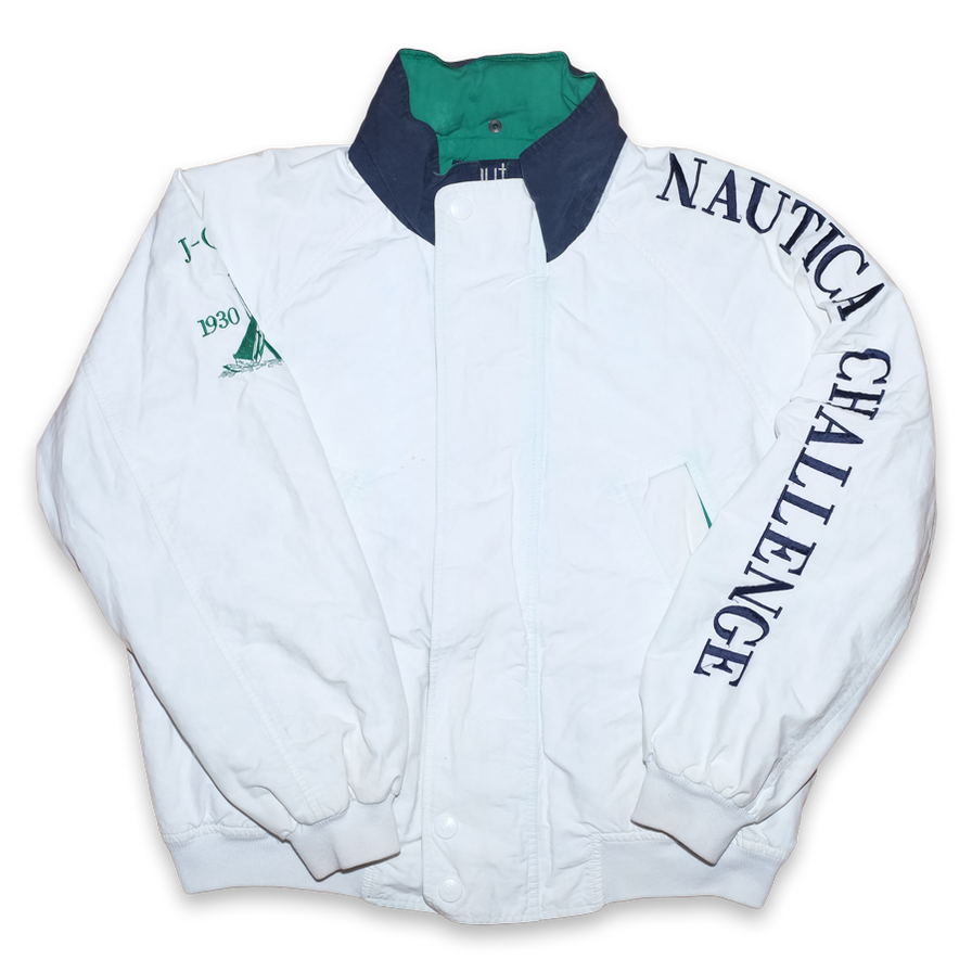 Vintage nautica challenge jacket cheap