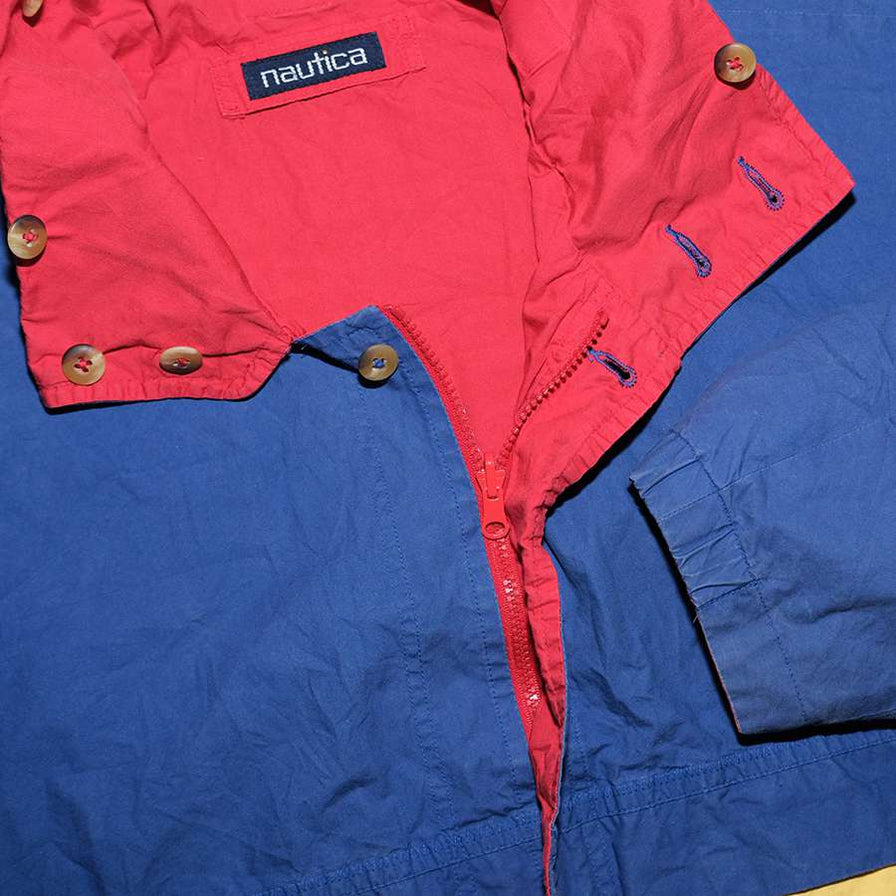 Vintage Nautica Reversible Light Jacket Small / Medium