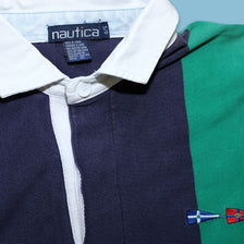 Vintage Nautica Long Polo Medium - Double Double Vintage