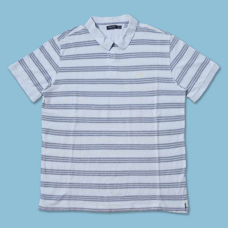 Vintage Nautica Striped Polo XXL
