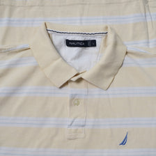 Vintage Nautica Striped Polo Large