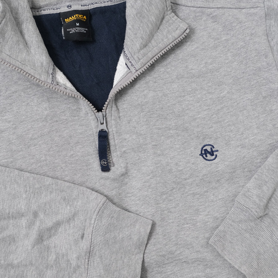 Vintage Nautica Q-Zip Sweater Medium