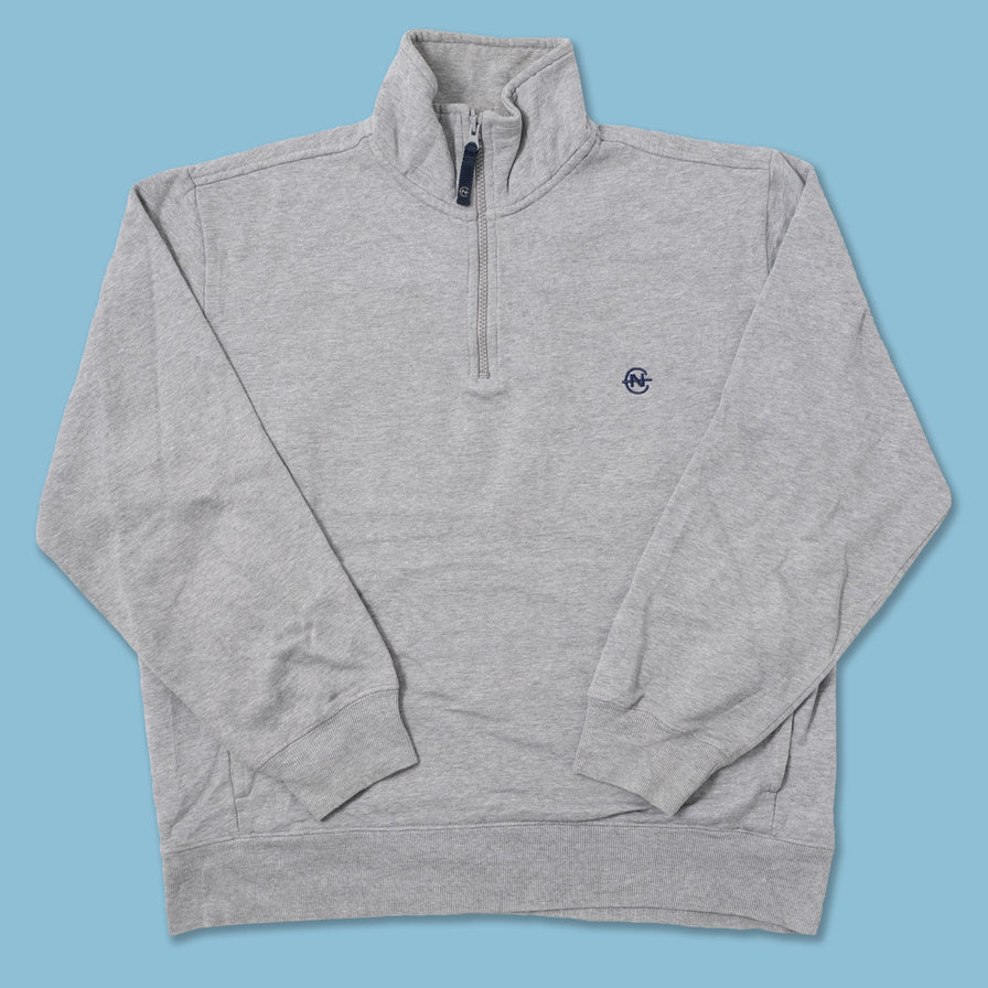Vintage Nautica Q-Zip Sweater Medium