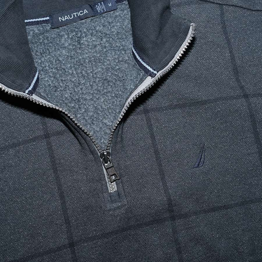 Vintage Nautica Q-Zip Sweater Medium