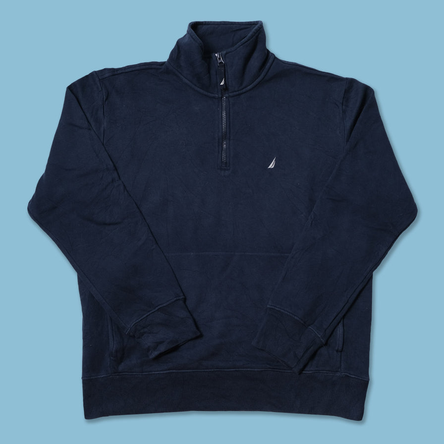 Vintage Nautica Q-Zip Sweater Medium