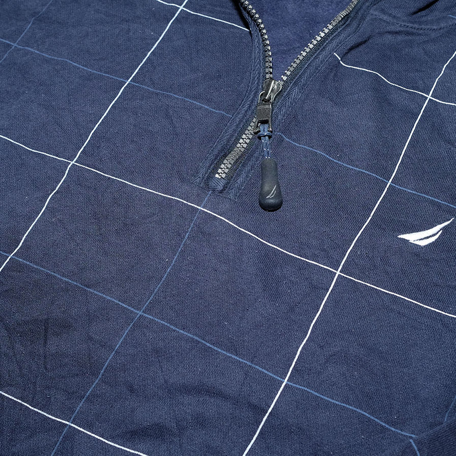 Nautica Q-Zip Sweater Medium / Large - Double Double Vintage