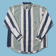 Vintage Nautica Vertical Striped Shirt Large / XLarge