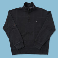 Vintage Nautica Q-Zip Sweater Medium