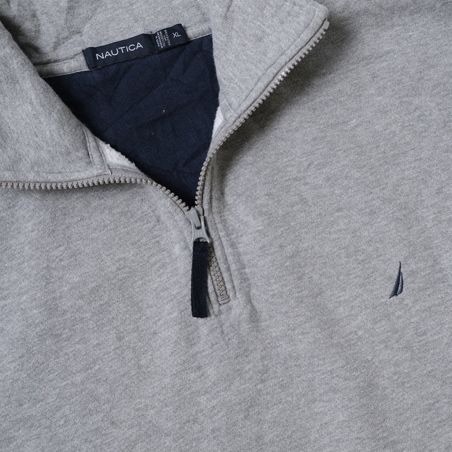 Vintage Nautica Q-Zip Sweater XLarge