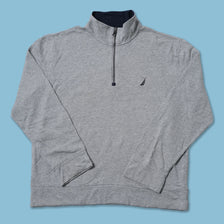Vintage Nautica Q-Zip Sweater Large