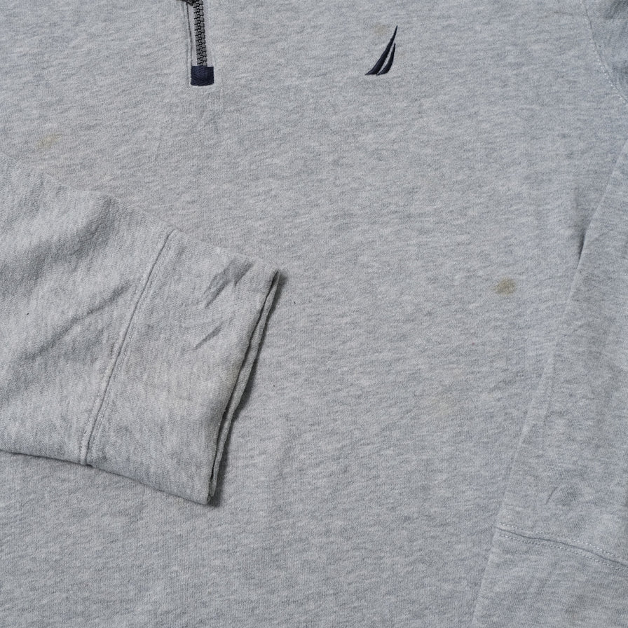Vintage Nautica Q-Zip Sweater Large