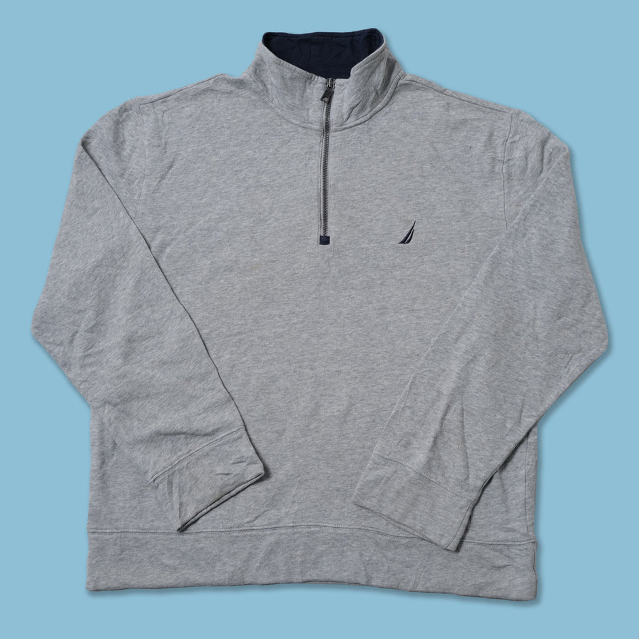 Vintage Nautica Q-Zip Sweater Large