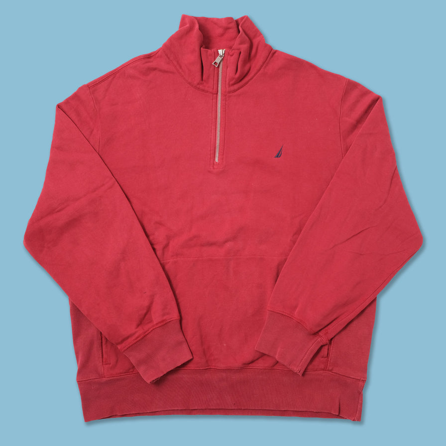 Vintage Nautica Q-Zip Sweater Large
