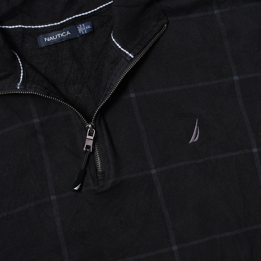 Vintage Nautica Q-Zip Sweater XLarge / XXL