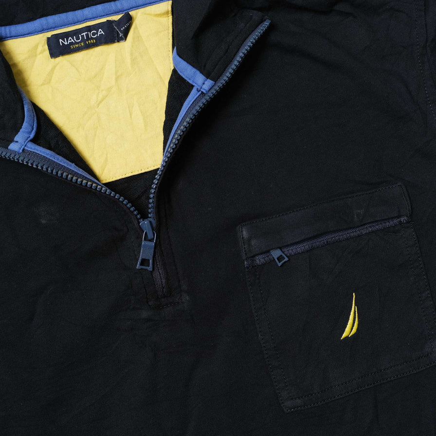 Vintage Nautica Q-Zip Sweater Large / XLarge