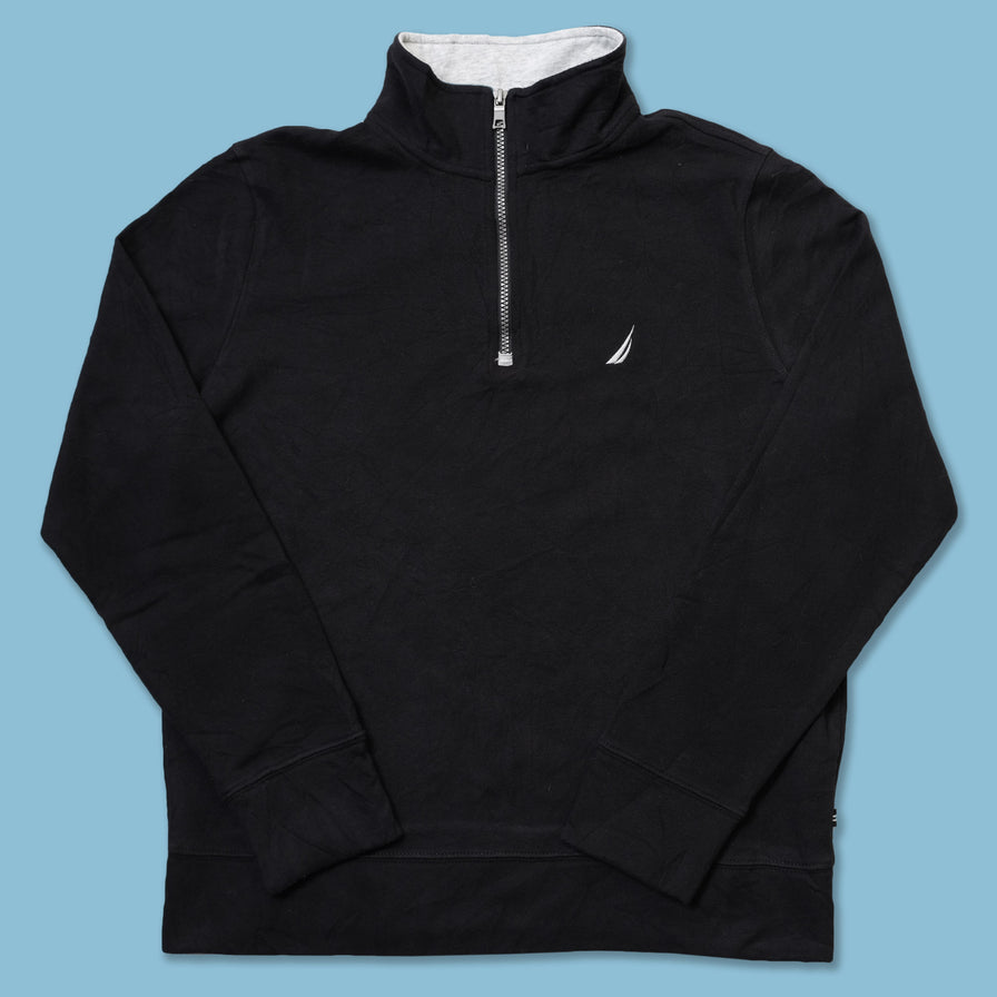 Vintage Nautica Q-Zip Sweater Medium