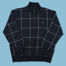 Vintage Nautica Q-Zip Sweater Large