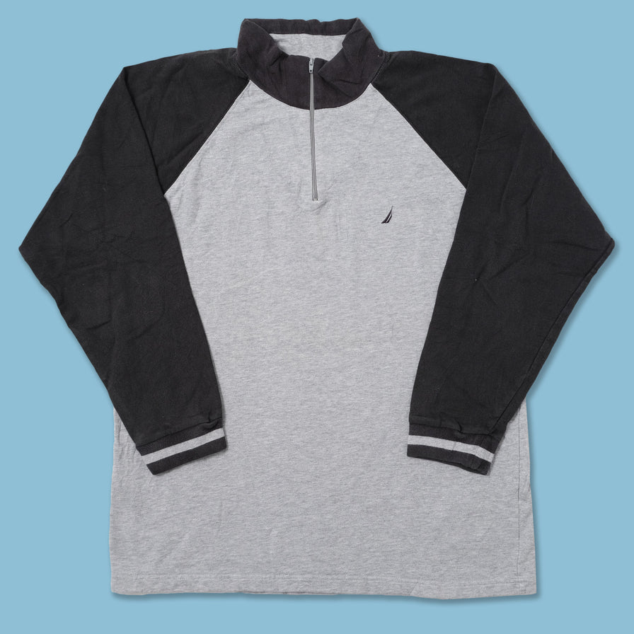 Vintage Nautica Q-Zip Sweater Large