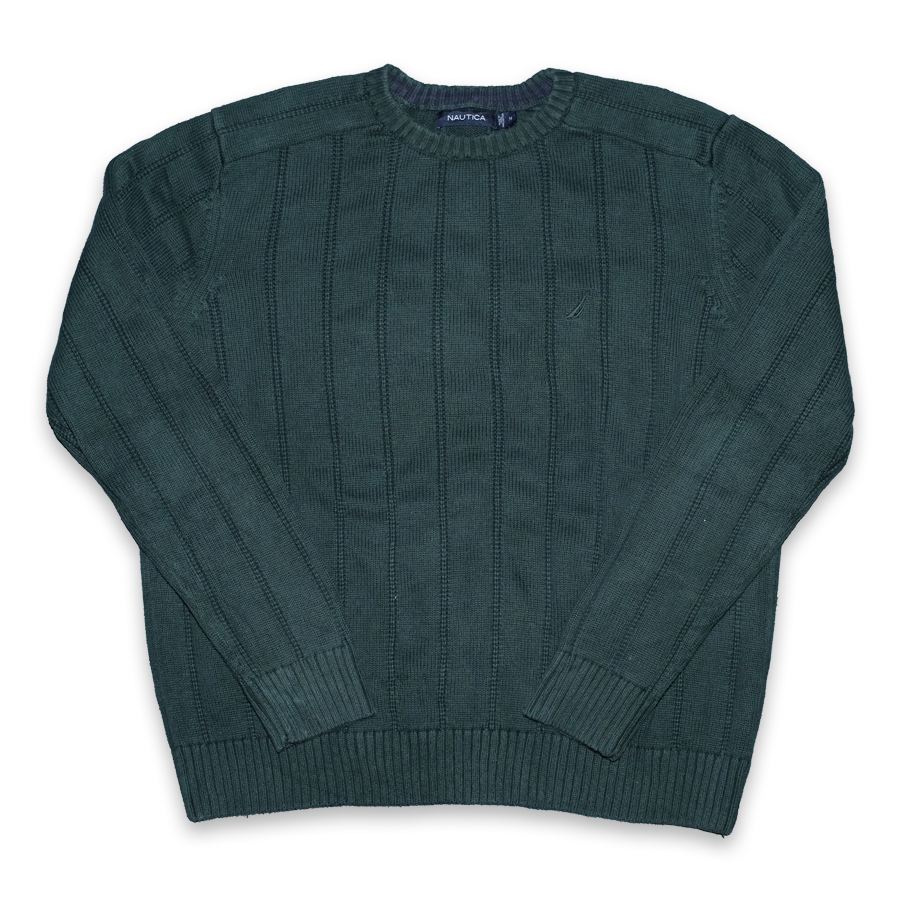 Vintage Nautica Knit Sweater Medium Double Double Vintage
