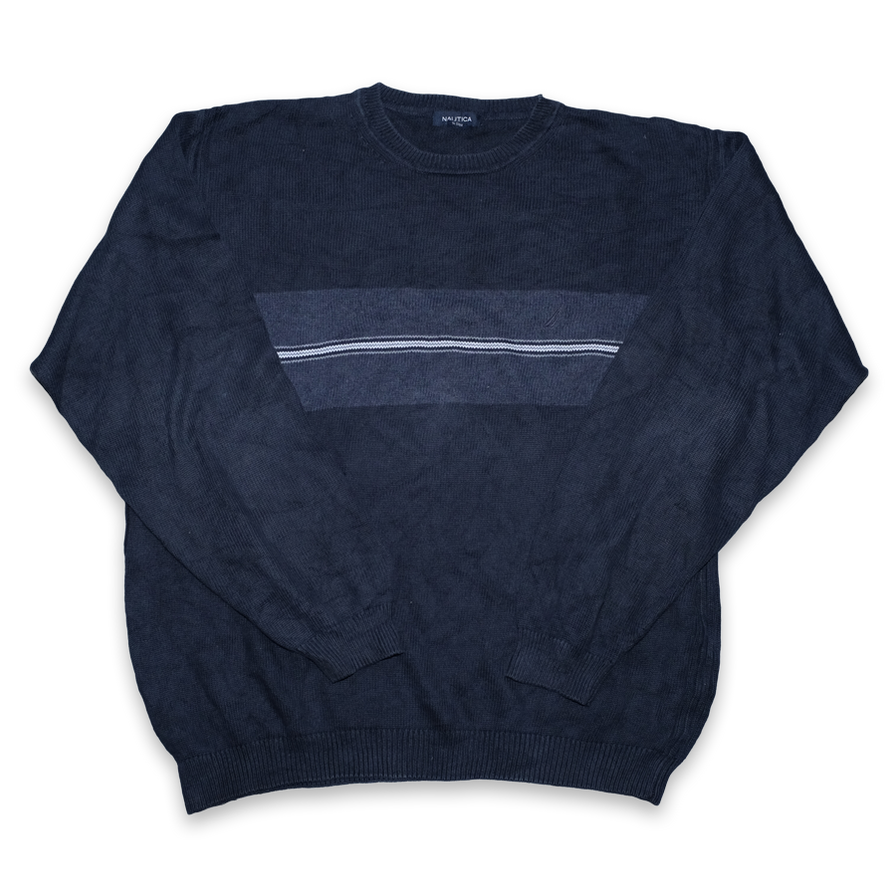 Vintage Nautica Knit Sweater XLarge / XXL - Double Double Vintage