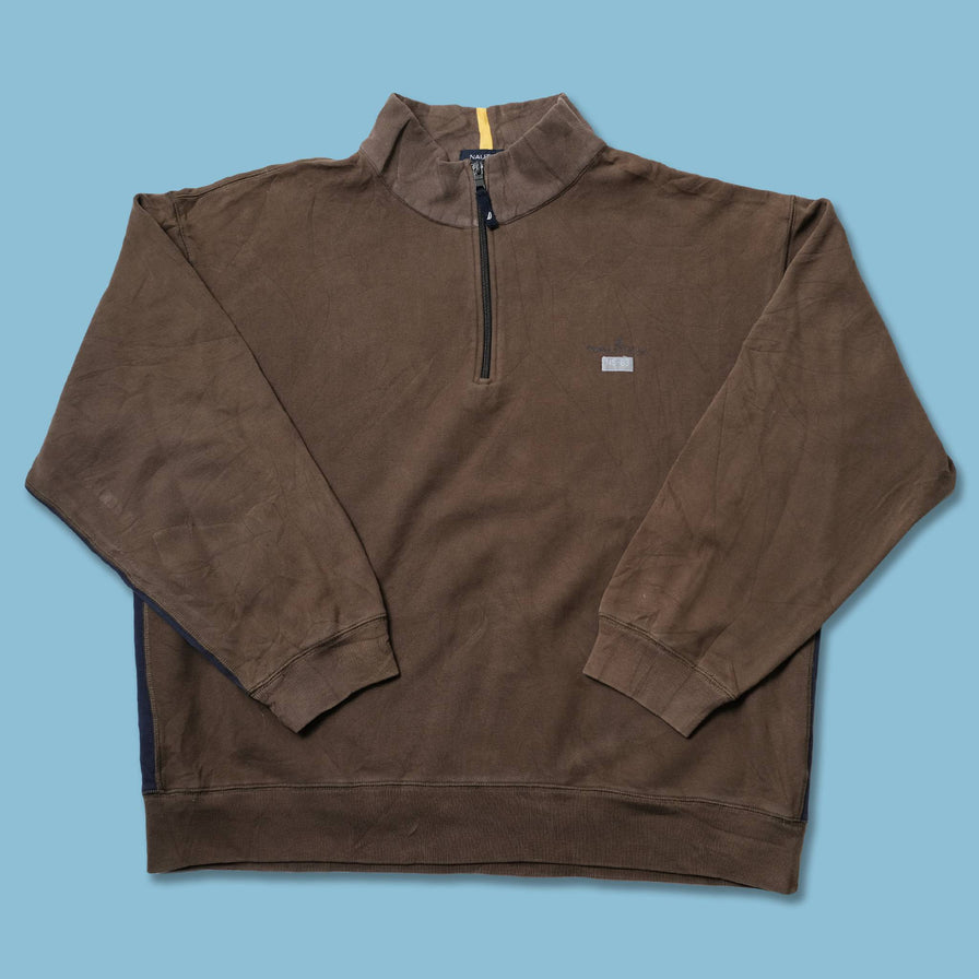 Vintage Nautica Q-Zip Sweater XLarge