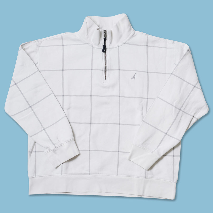 Vintage Nautica Q-Zip Sweater Large
