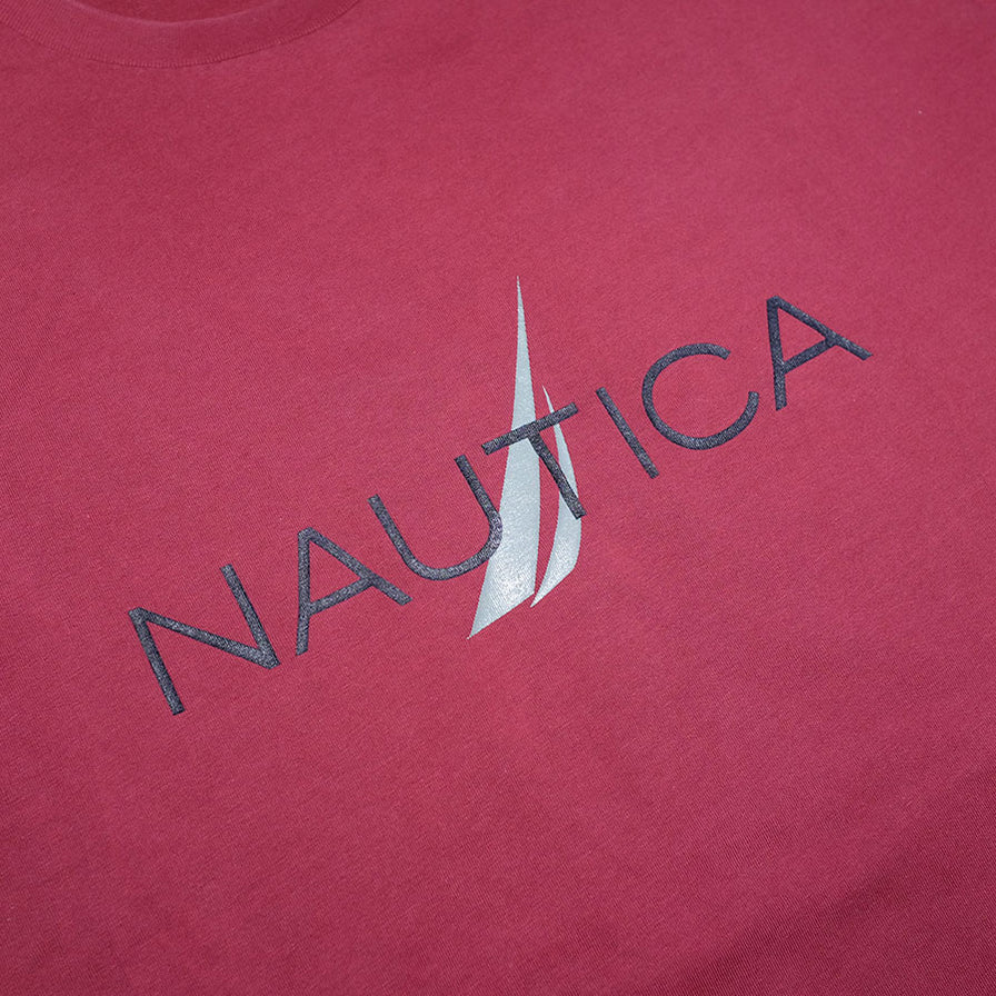 Nautica T-Shirt Large - Double Double Vintage