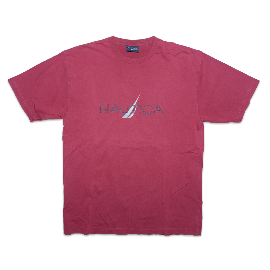 Nautica T-Shirt Large - Double Double Vintage