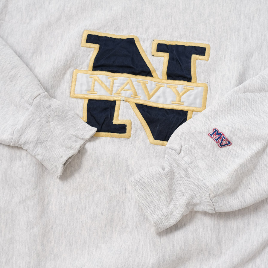 Vintage Navy Sweater XLarge