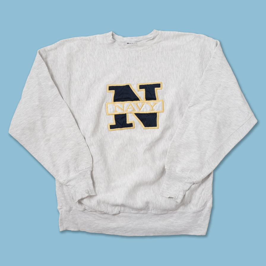 Vintage Navy Sweater XLarge