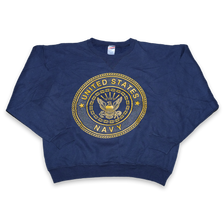 Vintage US Navy Sweater Large - Double Double Vintage