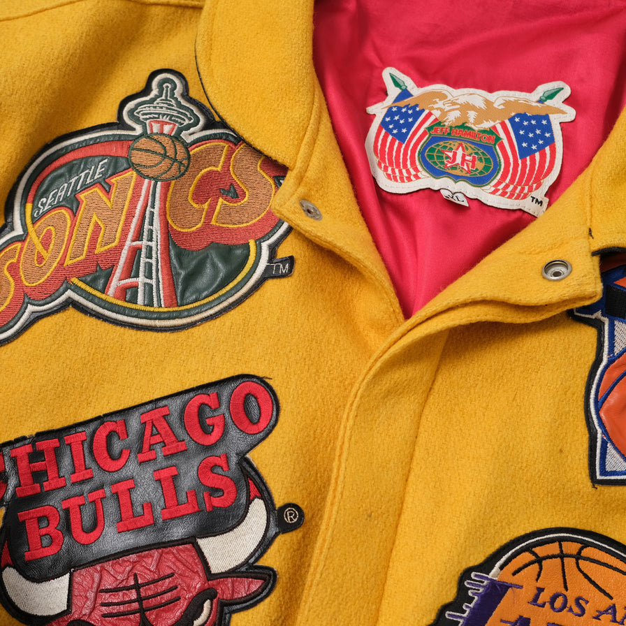 Vintage NBA Wool Jacket XLarge