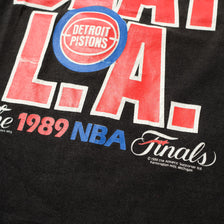 Vintage 1989 Detroit Pistons NBA Finals T-Shirt XLarge