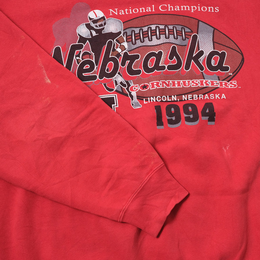 Vintage 1994 Nebraska Huskers Sweater Large / XLarge