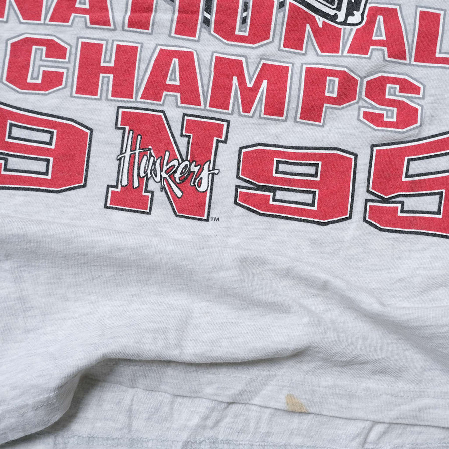 Vintage 1995 Nebraska Huskers T-Shirt Large
