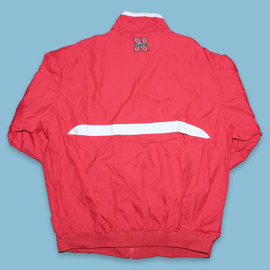 Vintage Nike Nebraska Track Jacket XLarge