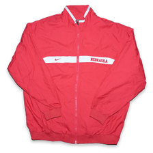 Vintage Nike Nebraska Track Jacket XLarge