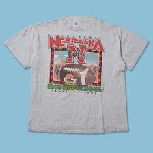 Vintage 1996 Fiesta Bowl Nebraska Huskers T-Shirt Large / XLarge
