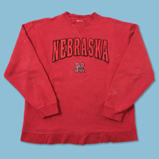 Vintage adidas Nebraska Sweater XLarge