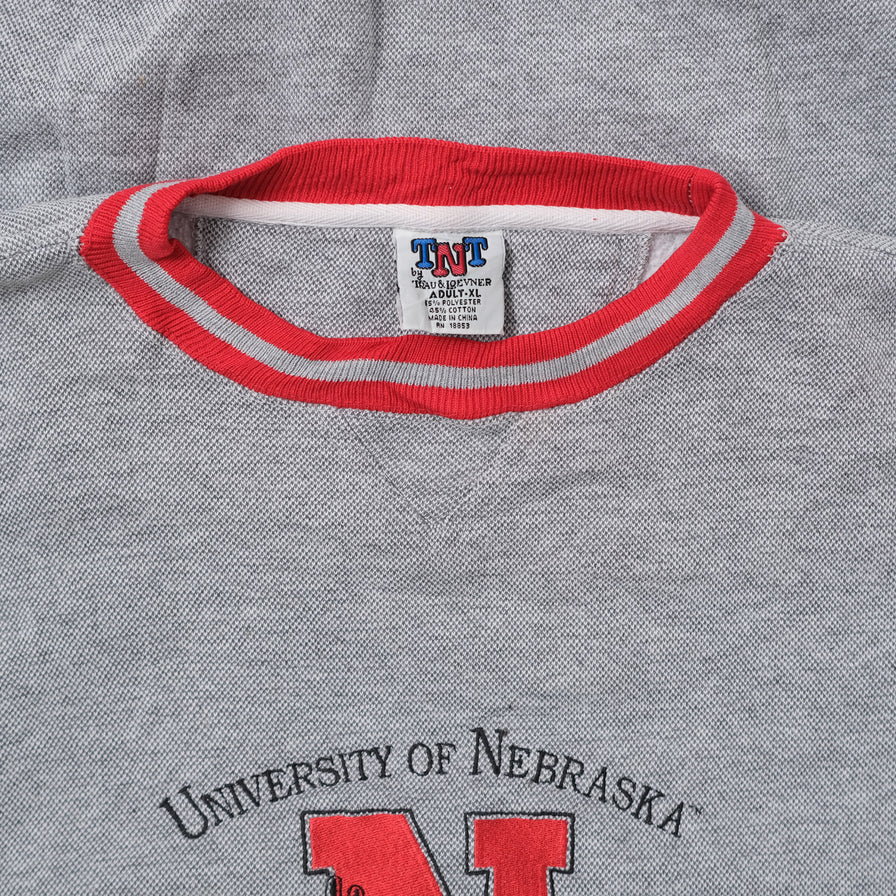 Vintage Nebraska Huskers Sweater XLarge