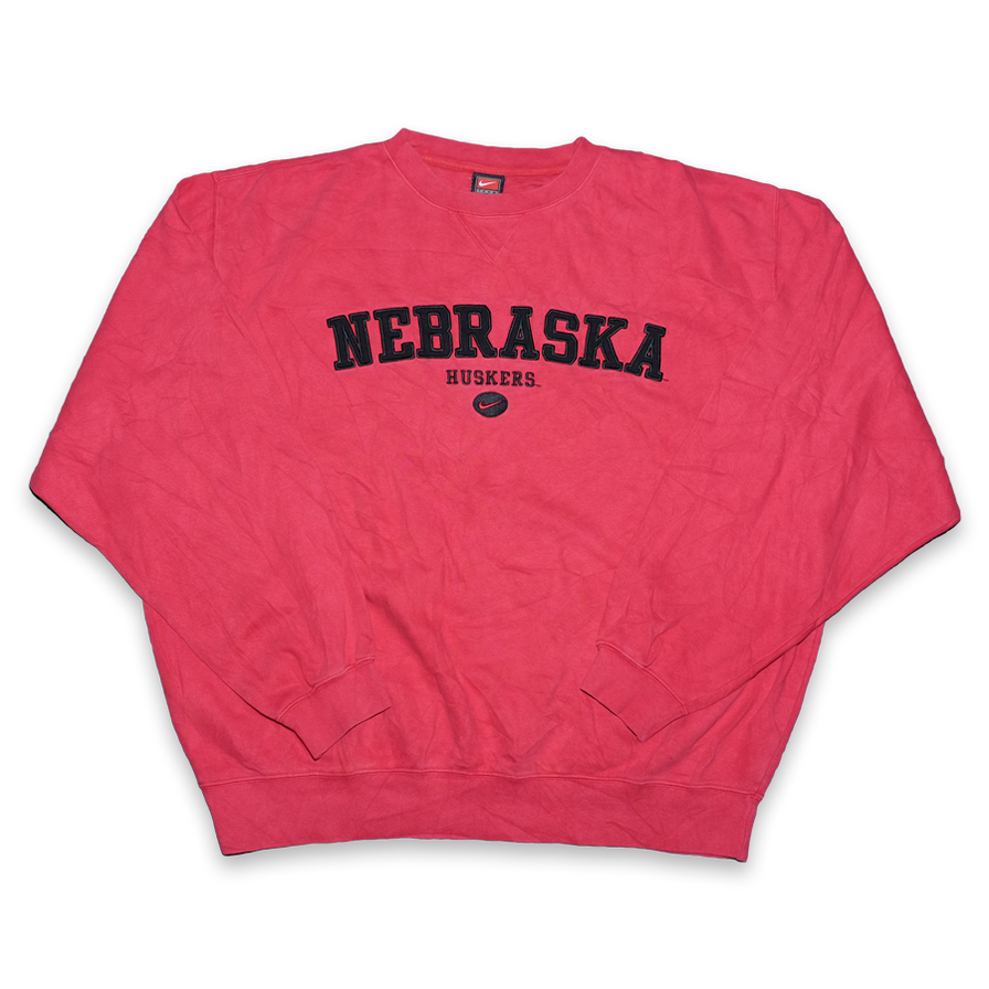 Vintage Nike Nebraska Sweater XLarge