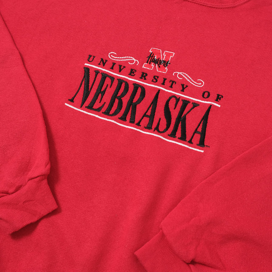 Vintage Nebraska Huskers Sweater Large