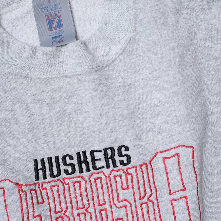 Vintage Nebraska Huskers Sweater XLarge