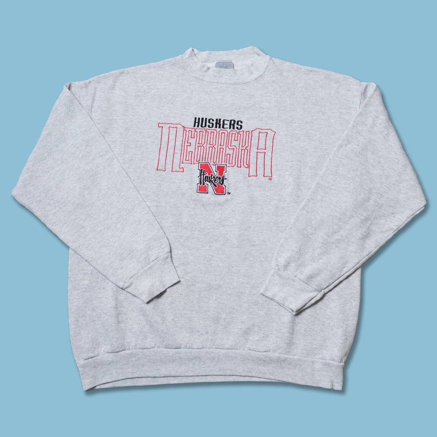 Vintage Nebraska Huskers Sweater XLarge