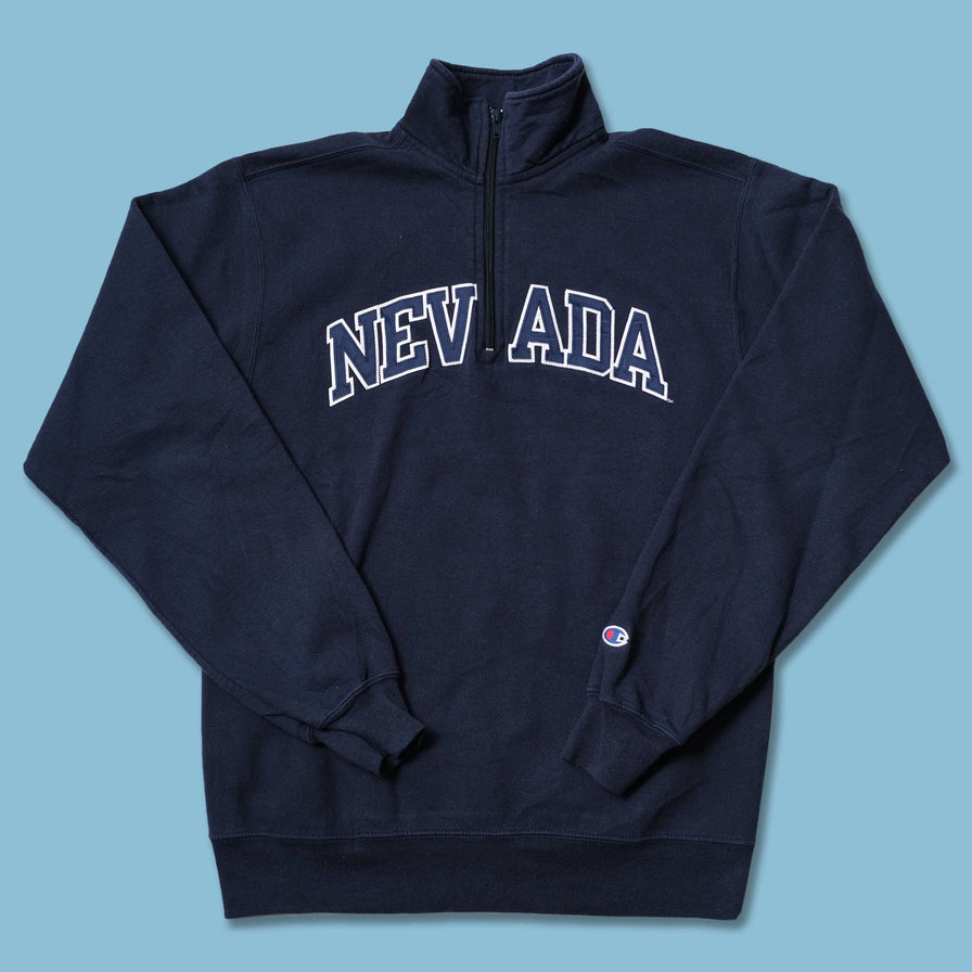 Vintage Champion Nevada Q-Zip Sweater Medium