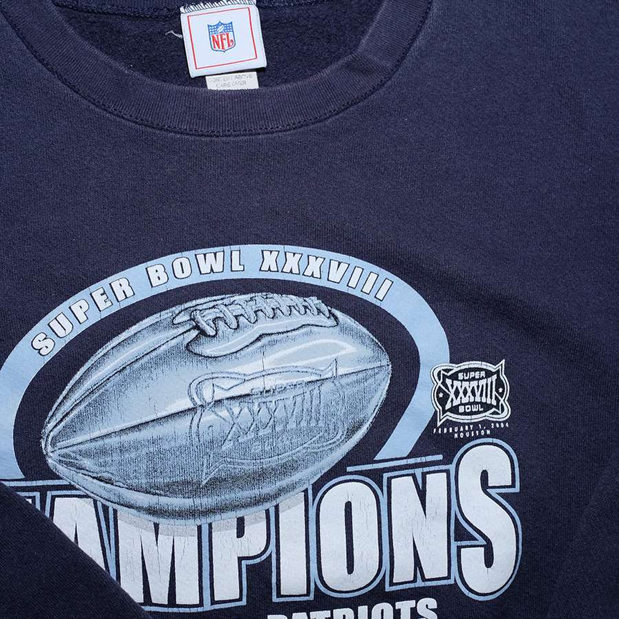 Vintage New England Patriots Sweater Large